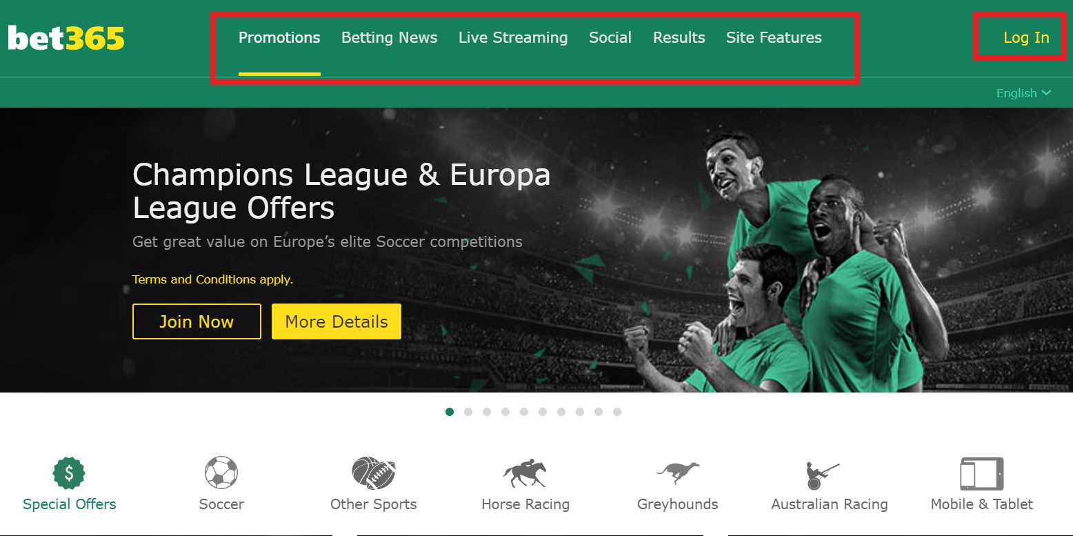 Register an account and receive a unique Bet365 sign up offer